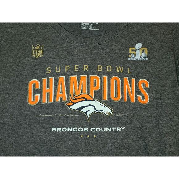 Nike Denver Broncos superbowl shirt - medium - Picture 2 of 4